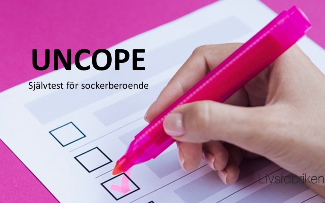Självtest UNCOPE för sockerberoende